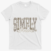 Simply Blessed Camo T-Shirt - White