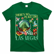 There's No Place Like Las Vegas Wizard T-Shirt - Green