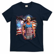 Funny Patriotic Fourth Of July Buff George Washington T-Shirt