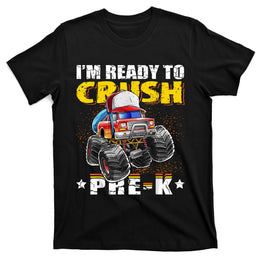 Crush PreK Monster Truck Backpack Back To School Boy T-Shirt