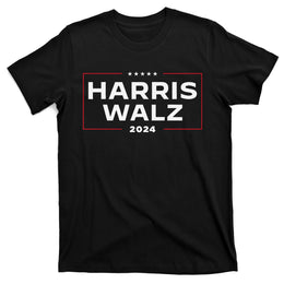 Harris Walz 2024 Retro Vintage Vote President Vp Waltz T-Shirt