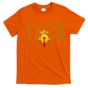 Taco Trump Always Chickens Out Funny Trendy T-Shirt