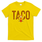 Taco Trump Always Chickens Out Funny Trendy T-Shirt