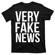 Very Fake News Funny Donald Trump T-Shirt