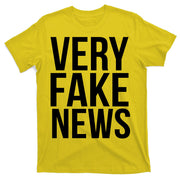 Very Fake News Funny Donald Trump T-Shirt