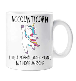 Accounticorn Mug Unicorn Like A Normal Accountant But More Awesome Cup Secret Santa Gift
