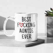 Auntie Gift Auntie Mug Best Aunt Ever Funny Aunt Gift Aunt Birthday Aunt Christmas Gift for Auntie Gift from Niece Auntie Coffee Mug