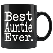 Auntie Gifts Best Auntie Ever Gift Unique Auntie Mug Mothers Day Gift for Auntie Best Birthday Gift Christmas Auntie Coffee Mug Tea Cup