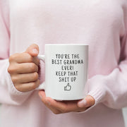 Best grandma gifts best grandma ever grandma coffee mug grandma birthday grandma present funny grandma gift gift for grandmother