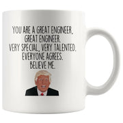 Funny Engineer Gift Engineer Trump Mug Gift for Engineer Engineer Gift Idea Engineer Gift Men Engineer Mug Engineer Birthday Gift