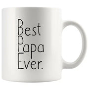 Gift for Papa Gift from Grandkids Unique Papa Gift Best Papa Ever Mug Fathers Day Gift for Dad Birthday Gift New Dad Gift Coffee Mug Tea Cup