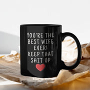 Gift for wife best wife ever best wife gift mothers day gift from husband wife birthday wife Christmas wife coffee mug wife gift idea