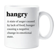 Hangry Mug Hungry Angry Urban Dictionary Friend Valentines Birthday Christmas