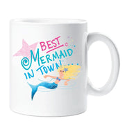 Mermaid Mug Best Mermaid In Town Friend Cup Magical Gift Valentines Christmas Birthday Present