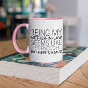 Mother In Law Gift Mother-In-Law Christmas Gift from Bride Best Mother In Law Present Funny Mother In Law Gifts Birthday Mother In Law Mug