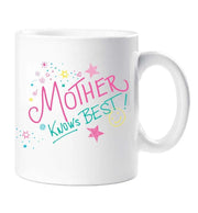 Mother Knows Best Mug Mothers Day Christmas Birthday Ceramic Cup Present Gift