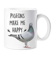 Pigeon Mug Pigeons Make Me Happy Birthday Christmas Pet Present