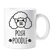 Poodle Mug Posh Poodle Dog Mothers Day Birthday Christmas Pet Present