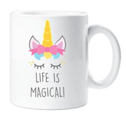 Unicorn Mug Life Is Magical Mug Cup Gift Friend Birthday Present Daughter