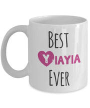 Yiayia Mug Grandmother mug Best Yiayia Ever Greek grandmother mug gift for yiayia gift for grandmother grandma ceramic coffee mug